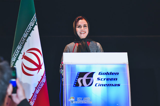 Actress Merila Zare'i attended the launch of Iranian Film Festival Malaysia 2018 (IRFF)