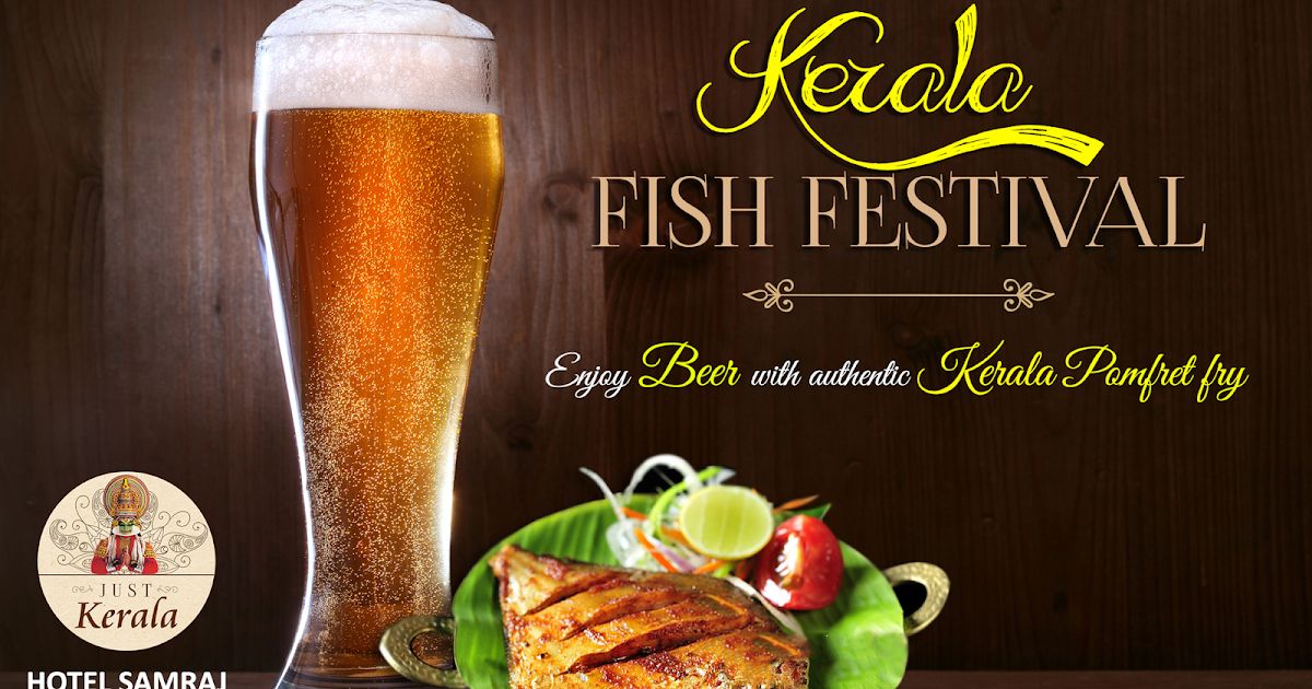 Beer & Kerala Pomfret Fry