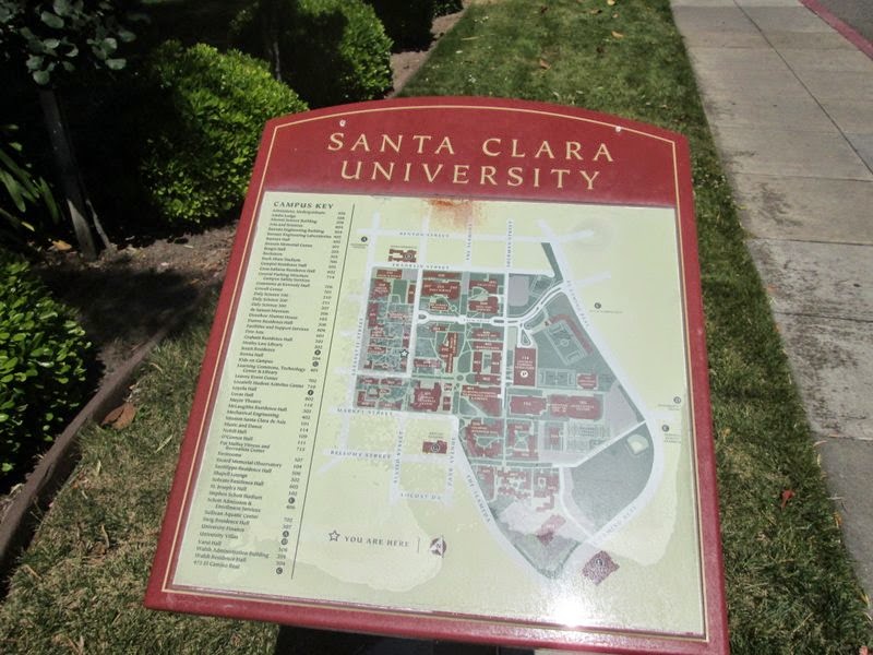 パロアルト界隈散策 サンタクララ大学