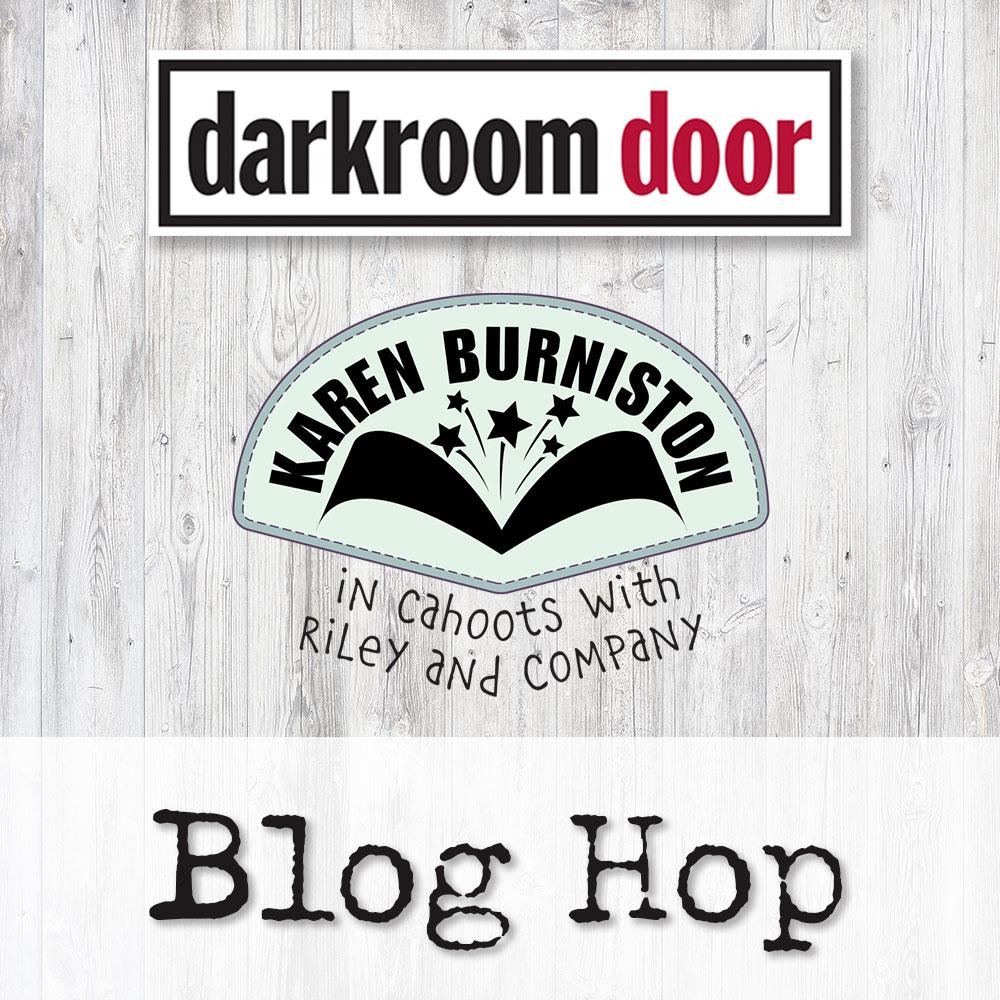 The Dining Room Drawers Karen Burniston & Darkroom Door Blog Hop Card