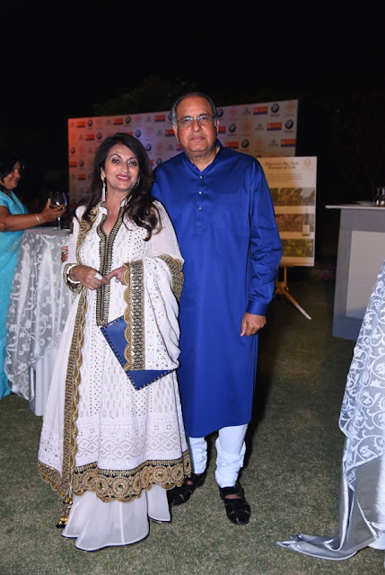 Rekha Mohan hosted unveiling of Lucknavi Libaas Collection inspired by the Chikankari work