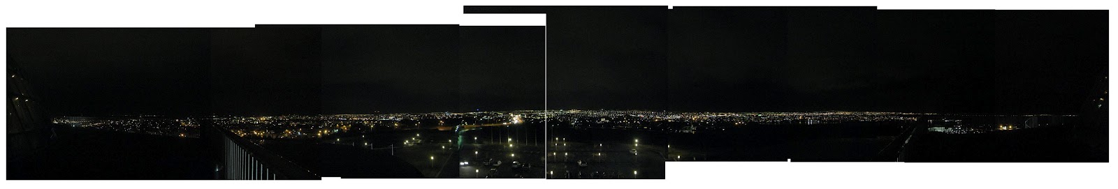 Perlan View Breiðholt: Perlan view at night.
