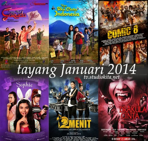 8 Film Baru Siap Tayang Januari 2014