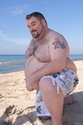 chubby - big belly - big chest fat bear