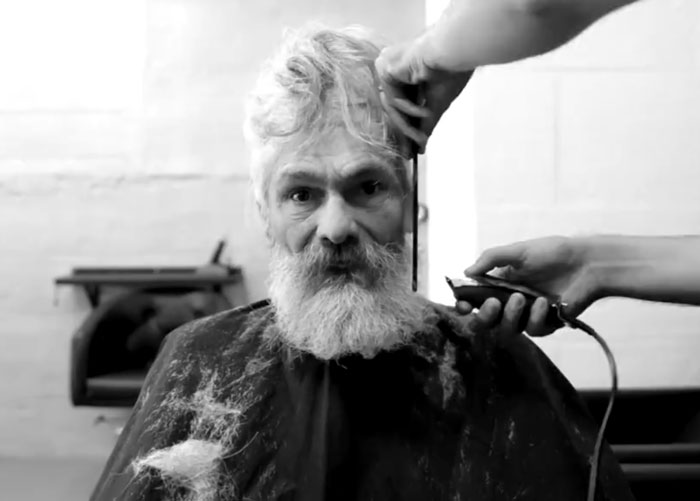 The salon, which was celebrating three years in business, wanted to use their talents to do something special for the man locals call Josete.. - Homeless Man’s Unbelievable Makeover is a Life-Changing Transformation The salon, which was celebrating three years in business, wanted to use their talents to do something special for the man locals call Josete.. - Homeless Man’s Unbelievable Makeover is a Life-Changing Transformation