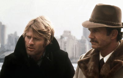 Robert Redford and Cliff Robertson in Three Days of the Condor