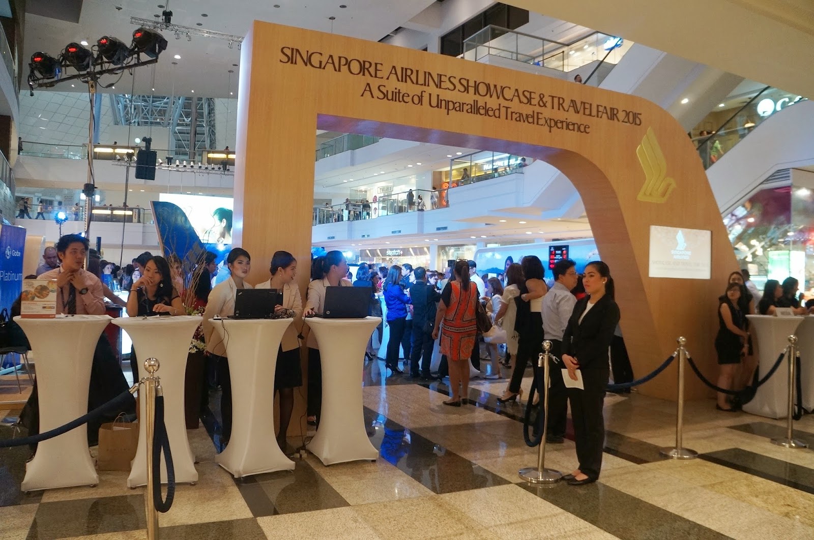 Singapore Airlines Showcase and Travel Fair 2015 Wazzup Pilipinas
