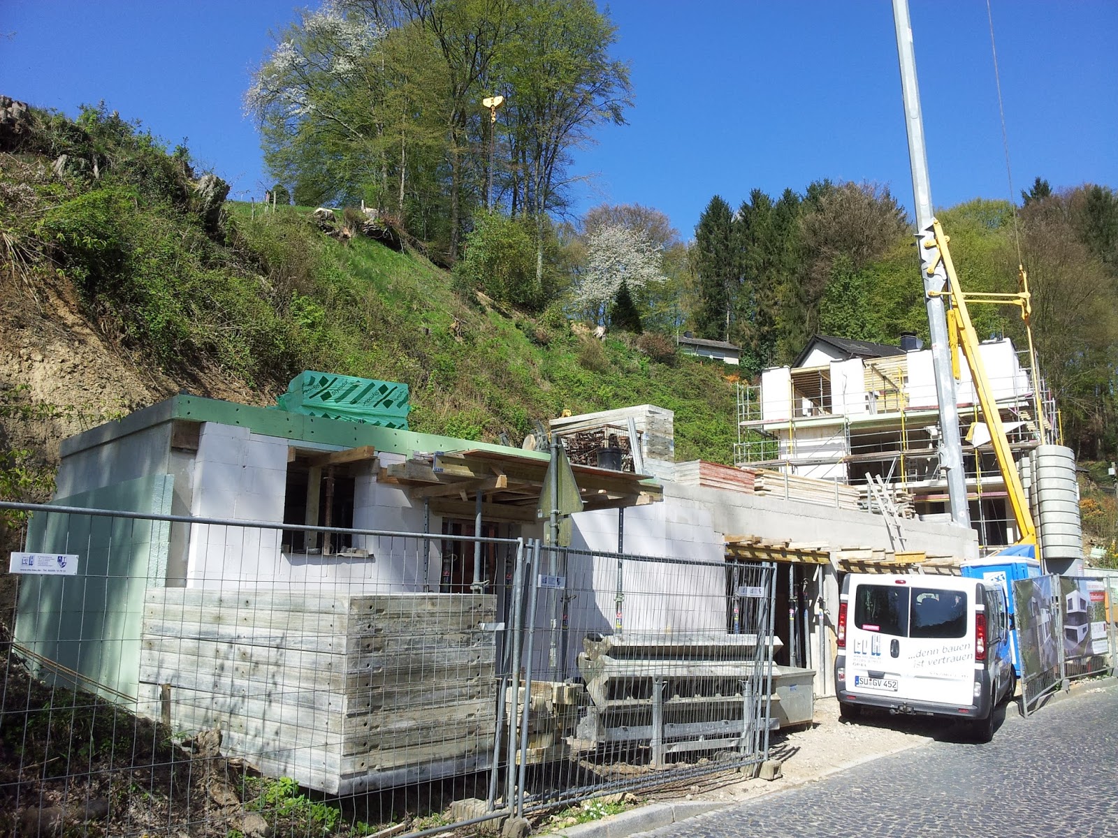 Neubau von PICTURA CREATIVHAUS in Hoffnungsthal: April 2016
