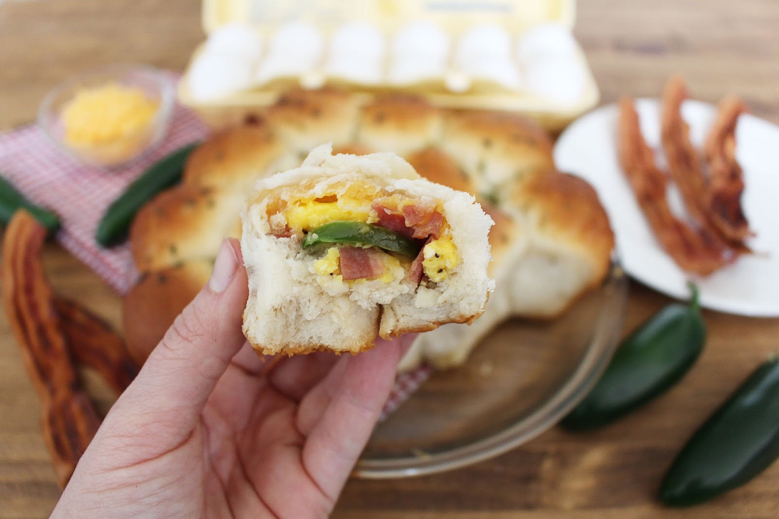 Kylee's Kitchen Bacon, Egg & Cheese Breakfast Bombs