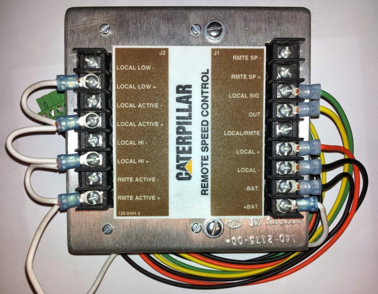 USED 140-2175 CATERPILLAR CONTROL GP-REMOTE SPEED CONTROL