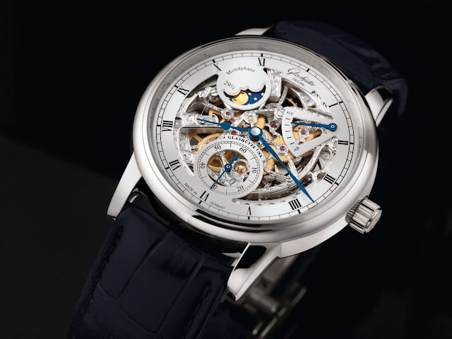 Glashütte Senator Moon Phase Skeletonized Edition Glashütte Senator Moon Phase Skeletonized Edition