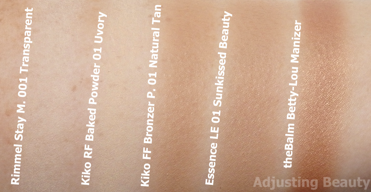 Review Kiko Radiant Fusion Baked Powder (01) / Flawless Fusion Bronzer