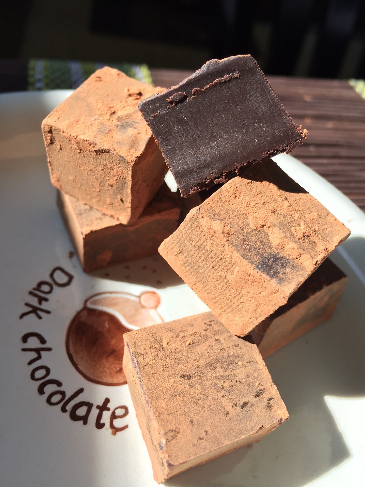 The Ultimate Chocolate Blog Dark Chocolate Honey Fudge Squares Recipe