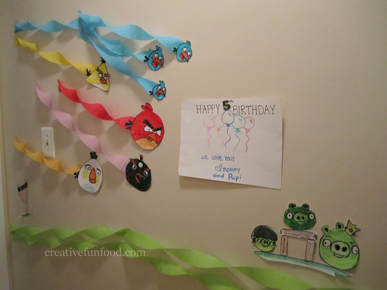 Creative Food: Angry Birds Birthday Party Ideas