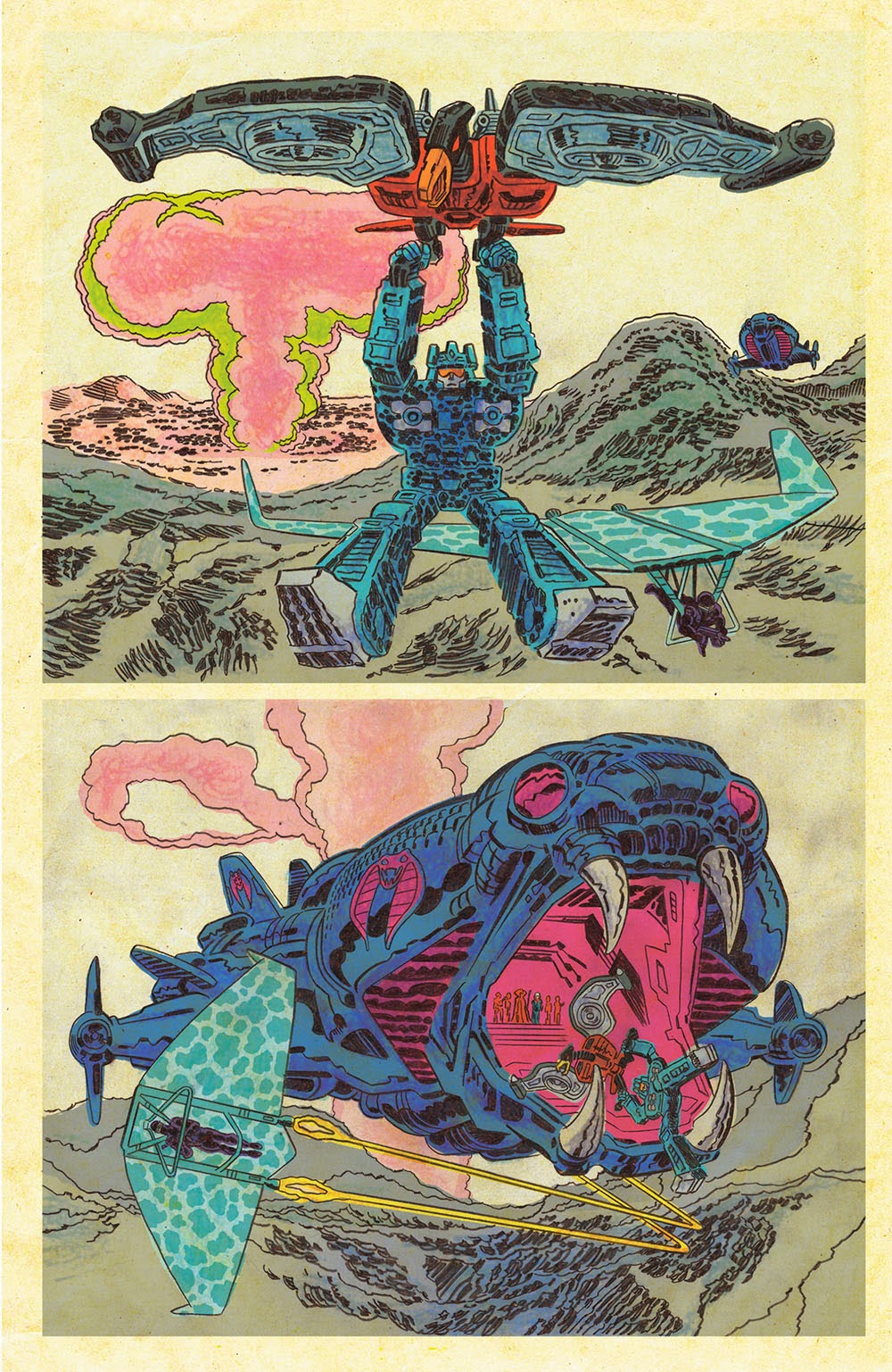 Transformers vs. G.I. Joe chapter 1 page 18