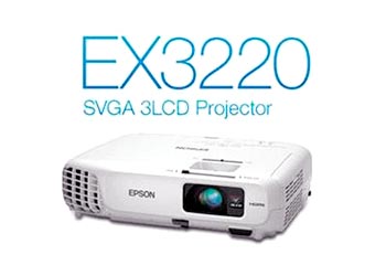 Epson EX3220 SVGA 3LCD Multimedia Projector