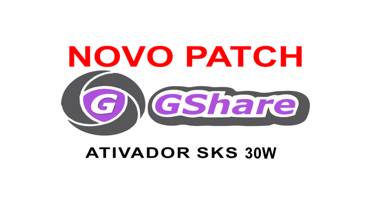 Atualização PATCH GSHARE SKS 30W