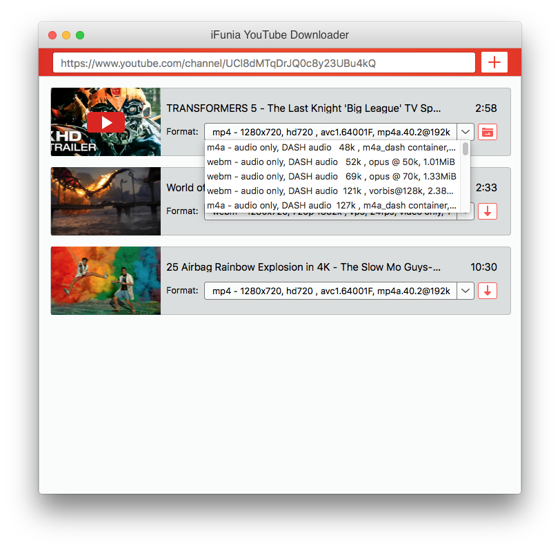 Guide Download YouTube Music to iPhone 8 and 8 Plus with One Click
