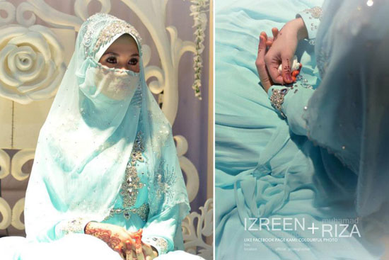 20 Contoh Model Baju Pengantin Muslim Ini Bikin Ngileeer Aja 