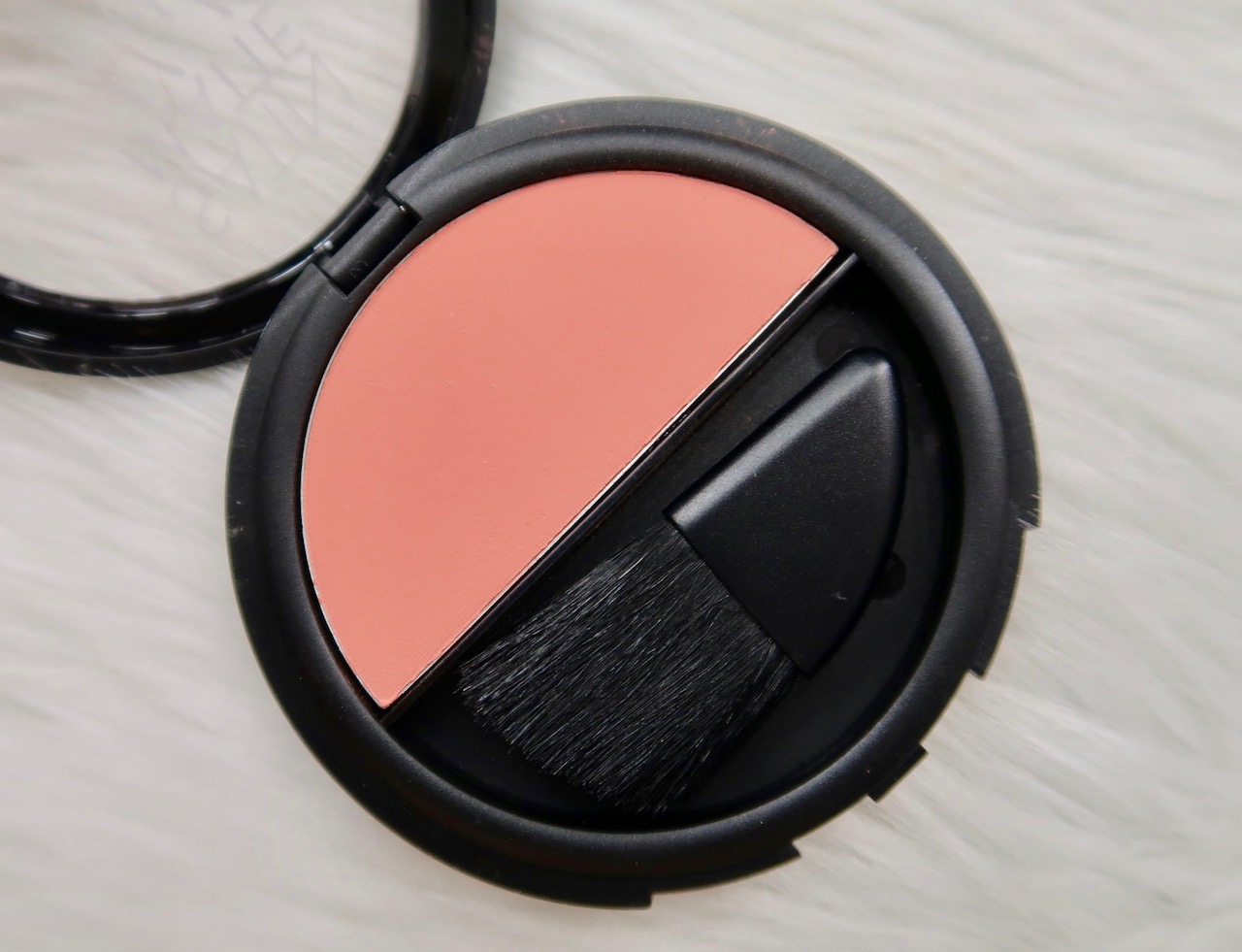 review blush on. 