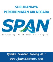 Jawatan Kosong Suruhanjaya Perkhidmatan Air Negara (SPAN)