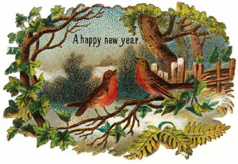 It’s About Time: Happy New Year - Vintage Cards