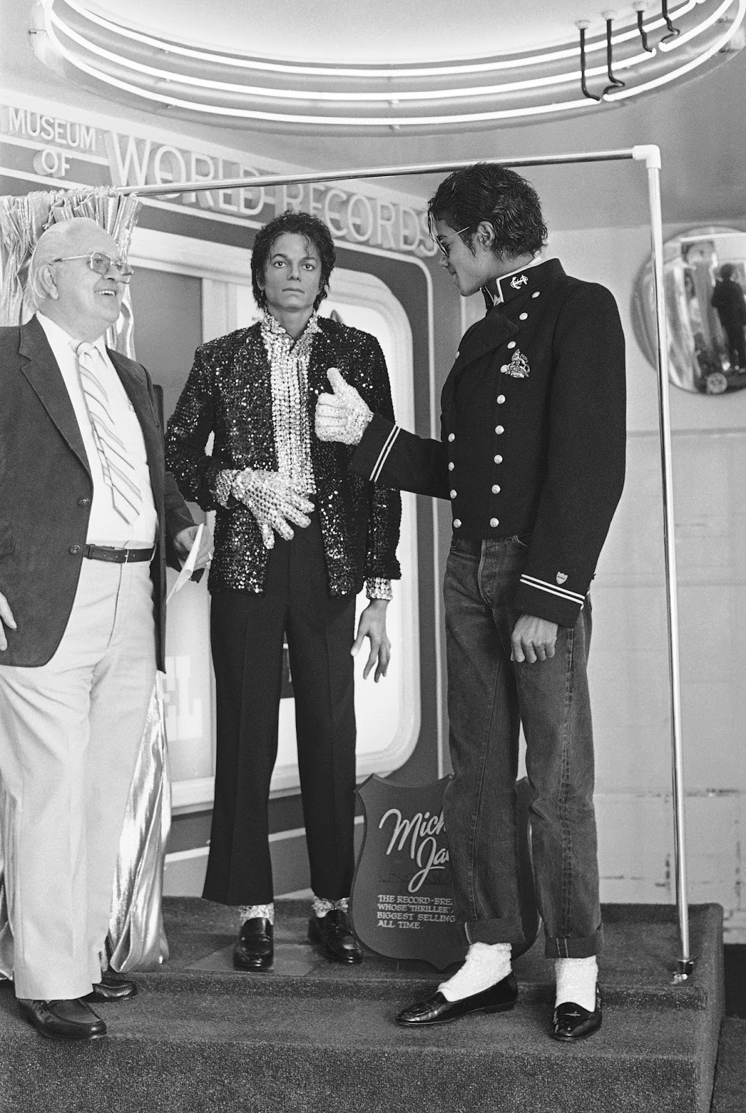 Michael Jackson At the Guinness Museum of World Records 1984