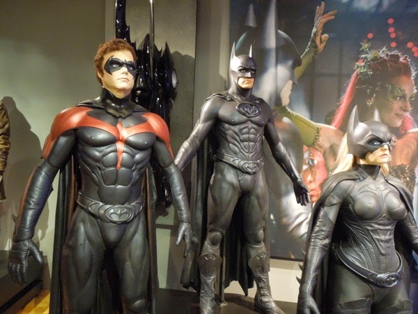 Original 1997 Batman and Robin movie costumes