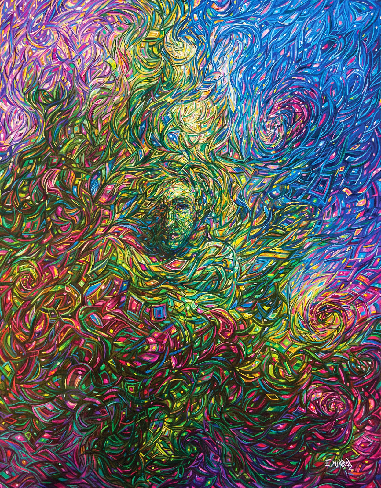 15-States-of-Consciousness-Eduardo-R-Calzado-Paintings-in-Swirls-of-Colour-www-designstack-co