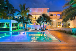 World of Architecture: Modern Mansion With Amazing Lighting Florida