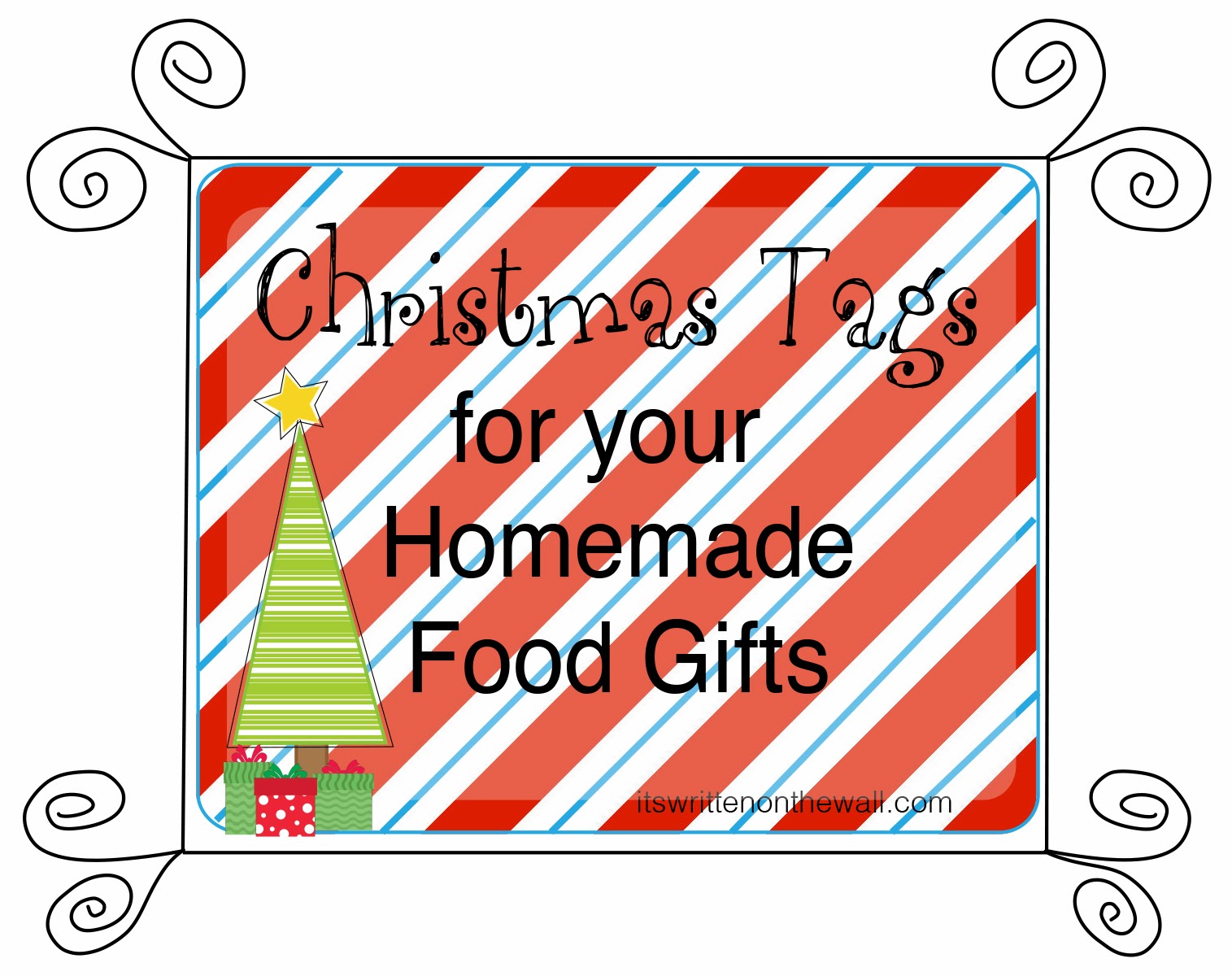 It s Written On The Wall Christmas Tags For Your Homemade Christmas it-s-written-on-the-wall-christmas-tags-for-your-homemade-christmas