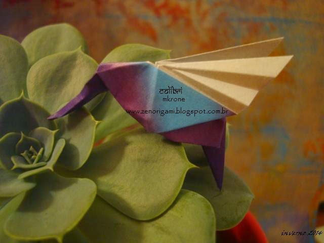 Zen Origami: COLIBRI (Legobri)