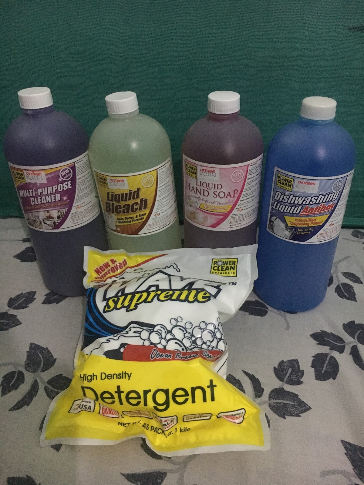 Power Clean Chemicals My new household buddies! WhatYvonneLoves