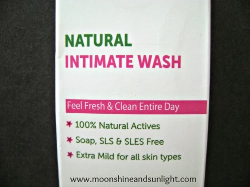 Everteen Natural Intimate wash review 