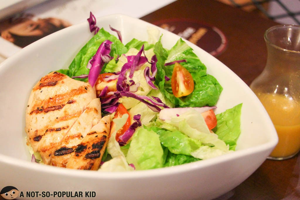 Kyochon's Green Salad with Grilled Chicken