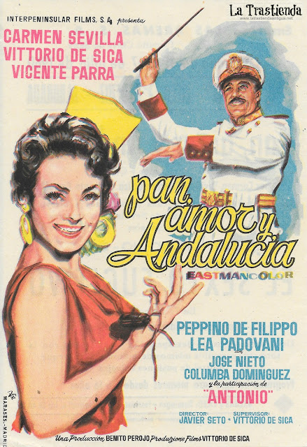 Pan, Amor y Andalucia  - Programa de Cine - Carmen Sevilla - Vittorio de Sica