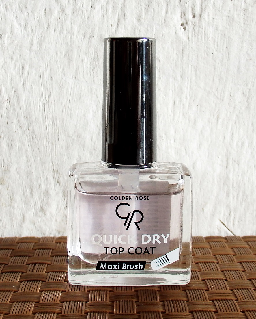 Crystalline Vanity Golden Rose, Quick Dry Top Coat