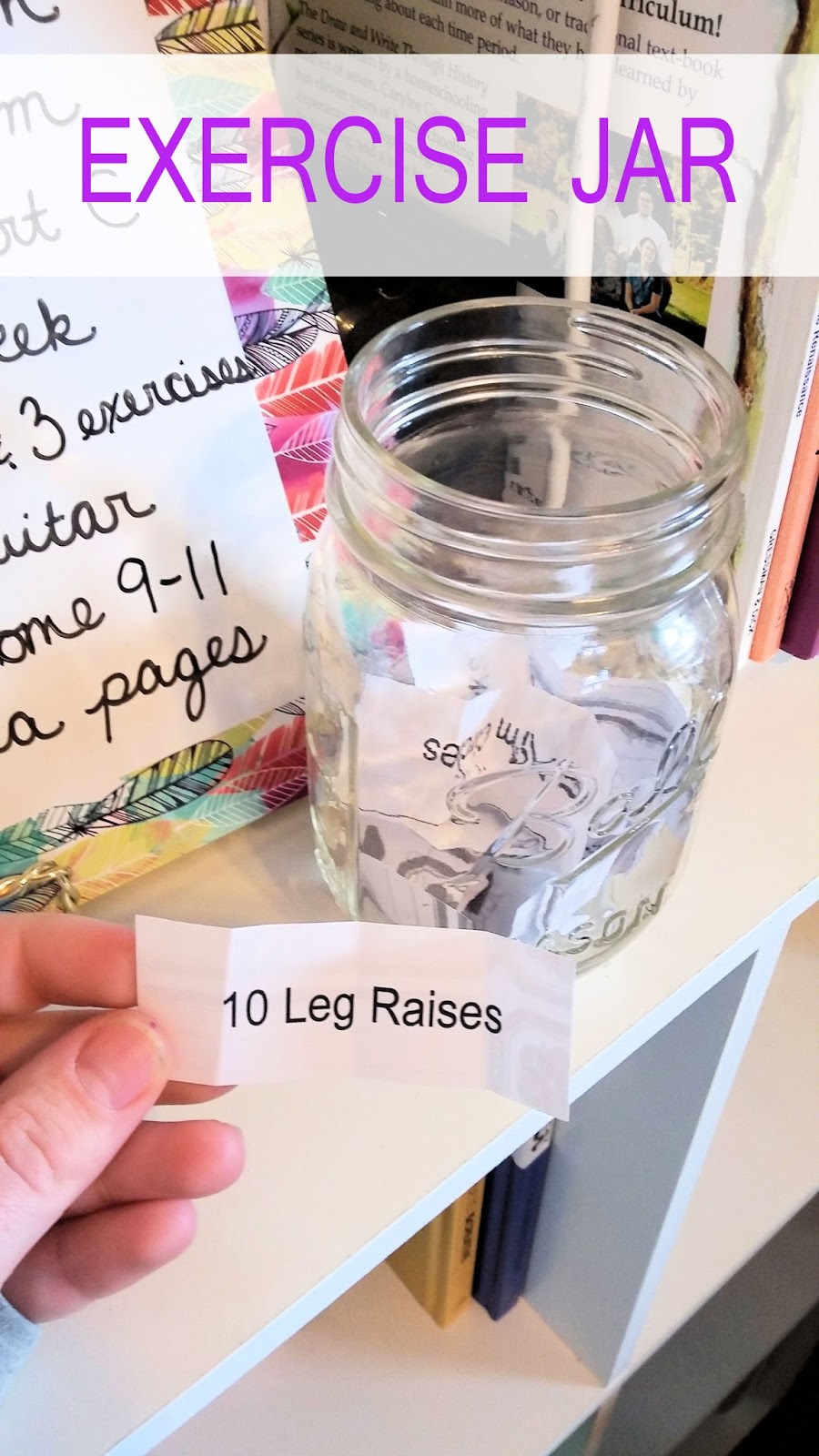 To The Rock Homeschool Exercise Jar for Kids