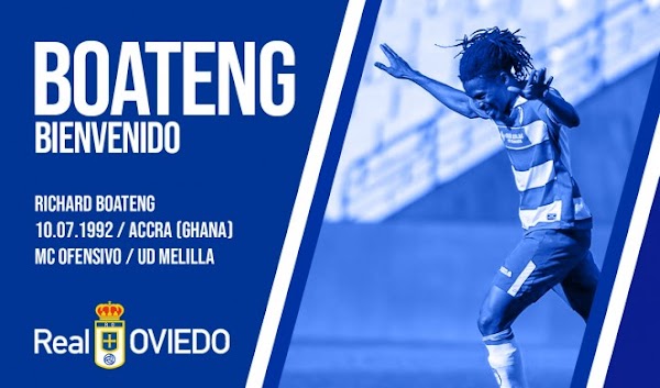 Oficial: El Oviedo firma a Richard Boateng