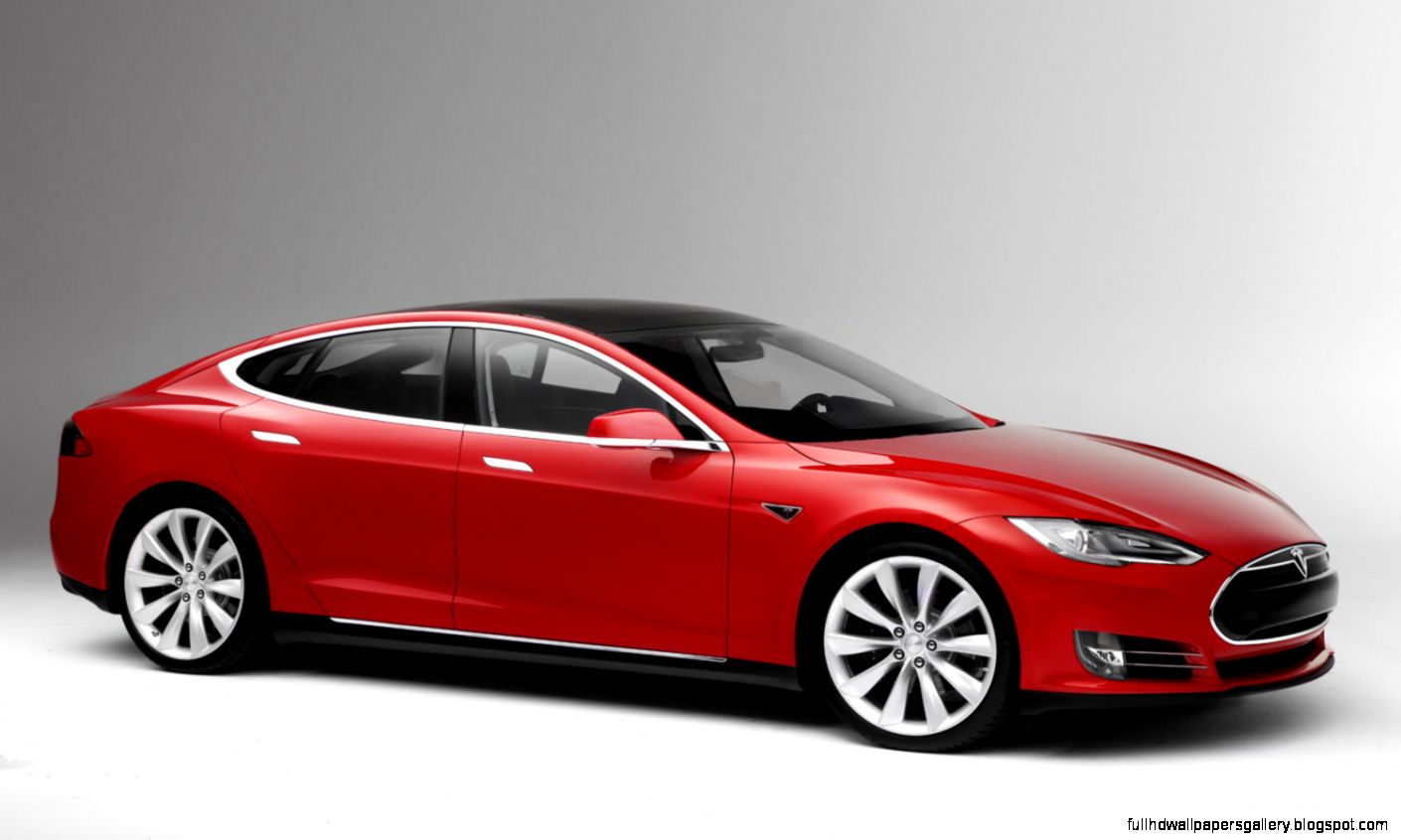 Tesla Auto Car Sunset Wallpaper Size 1500x940