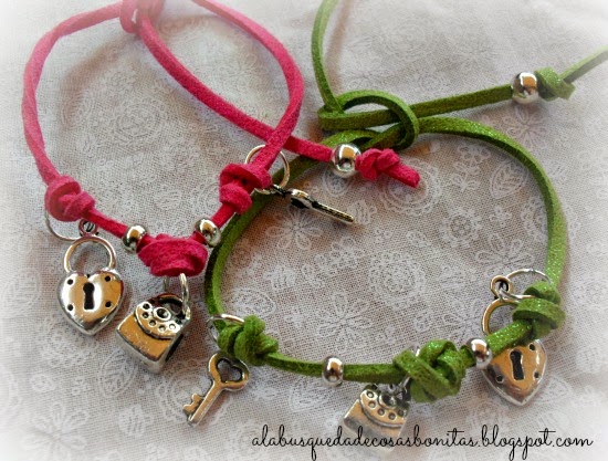 Pulseras de abalorios
