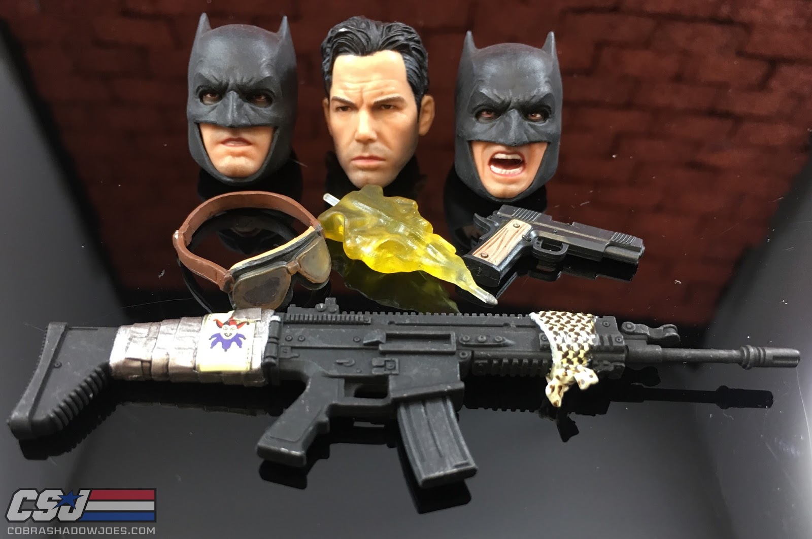 CobraShadowJoes: Mezco Toyz One:12 Exclusive BvS Knightmare Batman Review