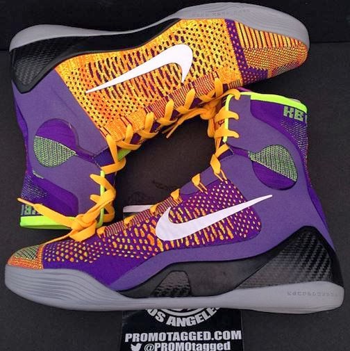 kobe 9 elite lakers