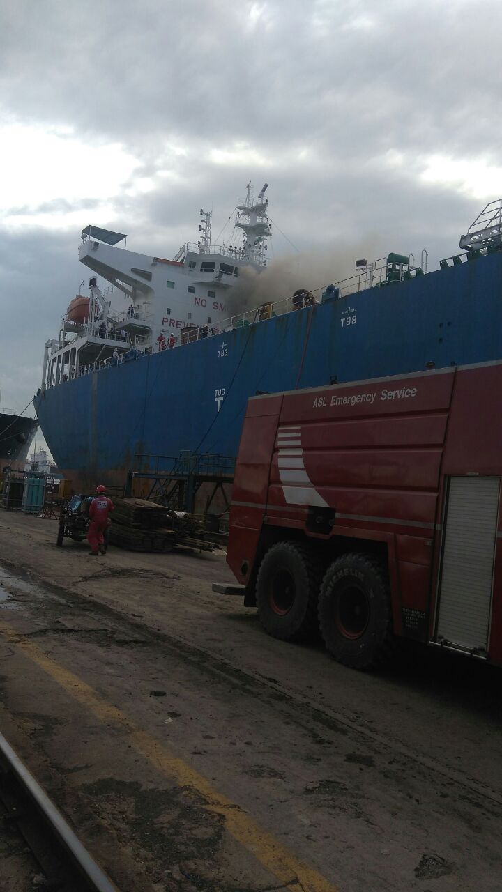 Kapal MT Gamkonora Milik Pertamina Terbakar, 5 Orang Tewas