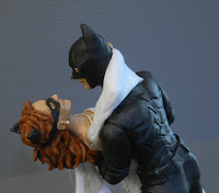 cake topper romantico artistico ballo casqué batman donna gatto supereroi orme magiche