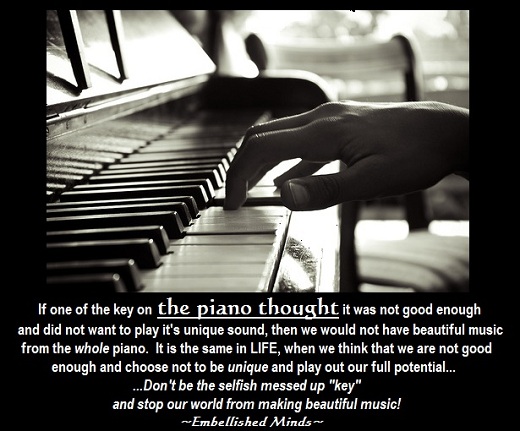 PIANO PLAYING Quotes Like Success