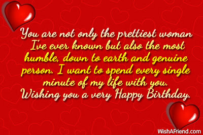 Happy Birthday Wishes for Girlfriend: you are not only the prettiest woman