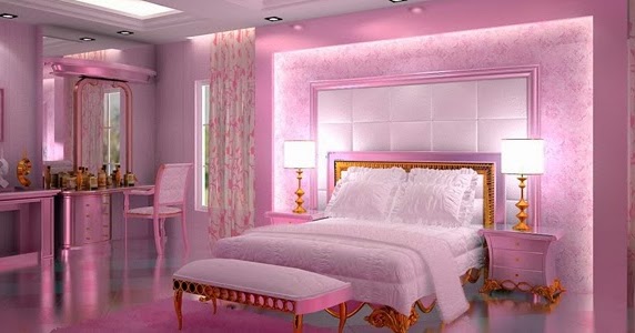 Dormitorios con paredes rosa - Ideas para decorar dormitorios