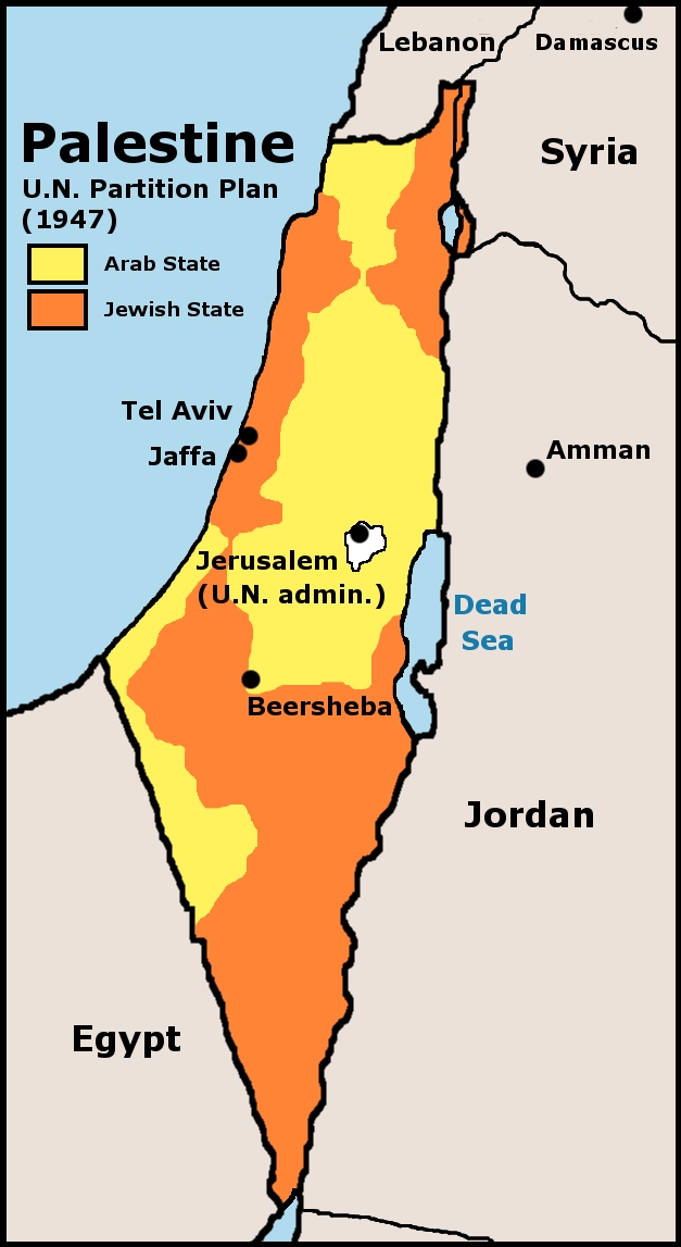 Mapa de israel