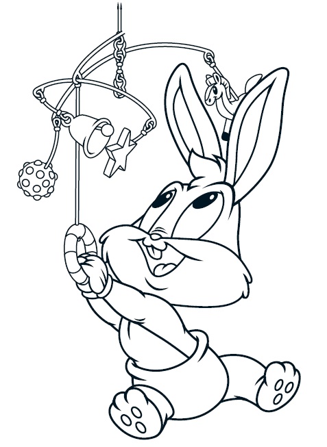 baby bug bunny coloring pages - photo #32
